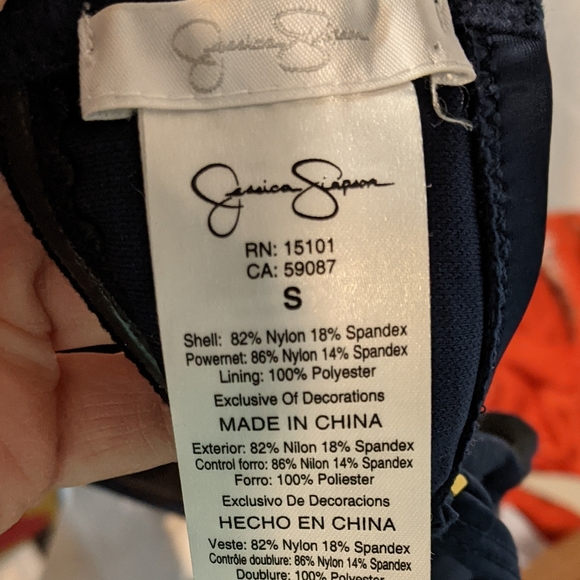 4/$25  Jessica Simpson bathing suit top S - Picture 5 of 6